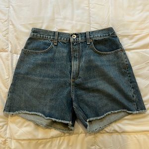 Rag & Bone High Waisted Denim Vintage Shorts